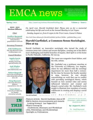 EMCA Spring 2011 Newsletter.2