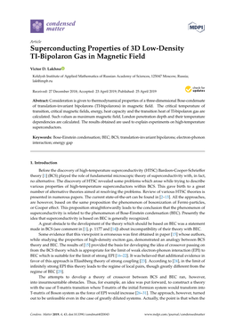 Superconducting Properties of 3D Low-Density TI-Bipolaron Gas in Magnetic Field