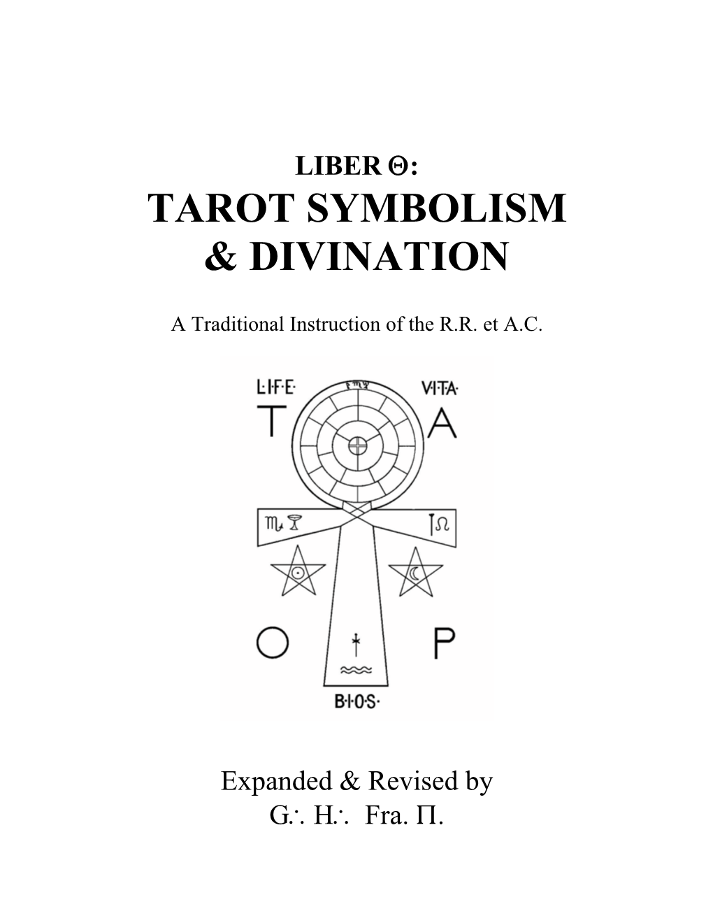 Liber Theta: Tarot Symbolism & Divination