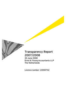 Transparency Report Eyacc FY08 Def