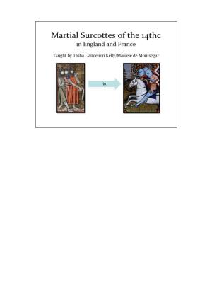 14Th Century Martial Surcoats in England and France