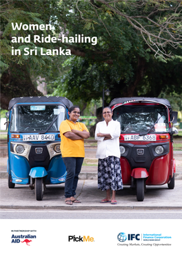 Women and Ride-Hailing in Sri Lanka