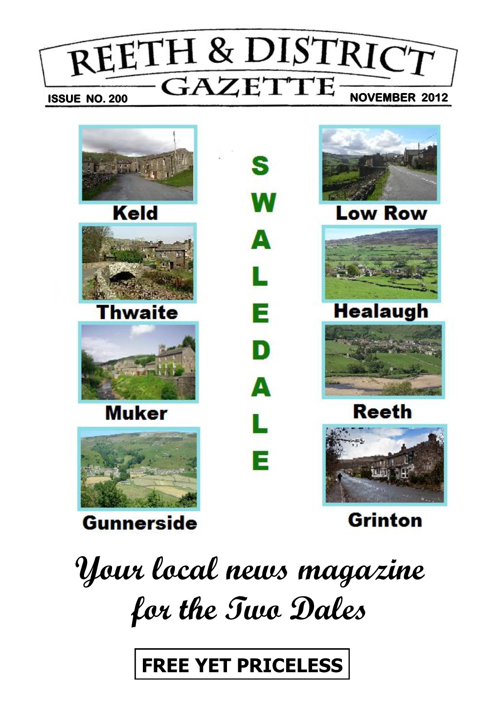 Your Local News Magazine for the Two Dales