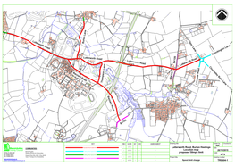Lutterworth Road, Burton Hastings Location Map Proposed 50Mph Limit AA NTS TR9604-1