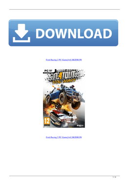 Ford Racing 2 PC Gamea4 SKIDROW