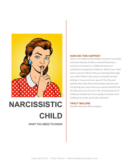 Narcissistic Child