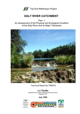 Top End Waterways Project Part 1 an Assessment of the Physical And