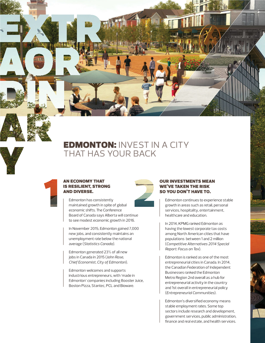 Edmonton:Invest in a City
