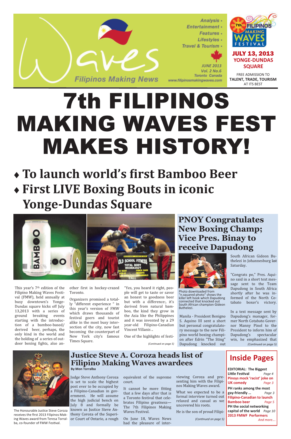 7Th FILIPINOS MAKING WAVES FEST MAKES HISTORY!