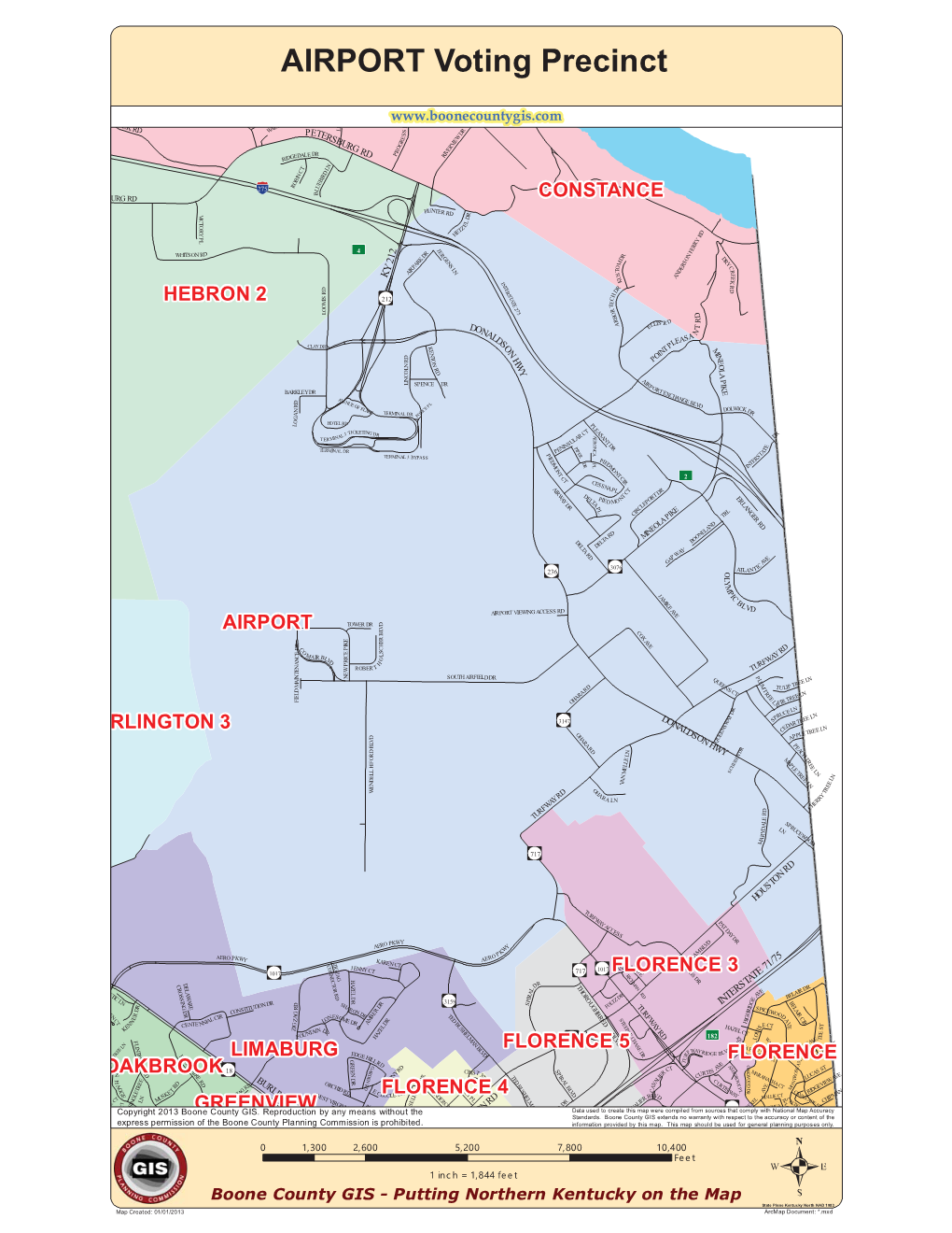 Boone County Voting Precincts