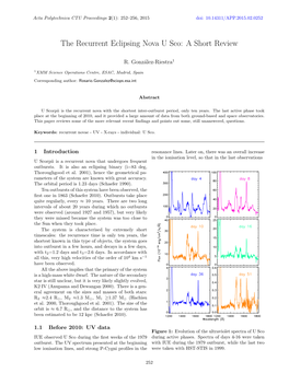 The Recurrent Eclipsing Nova U Sco: a Short Review