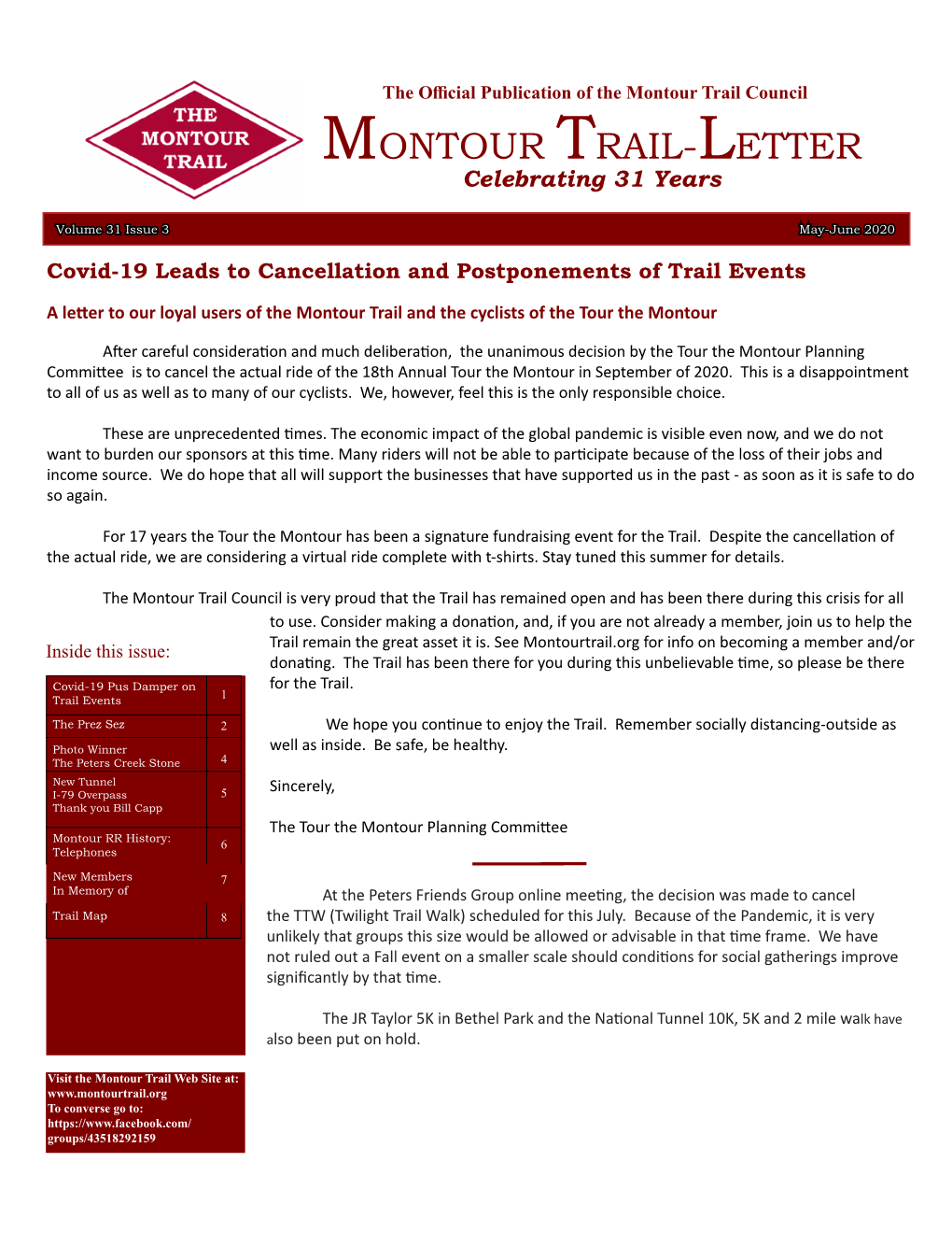 May-June Newsletter