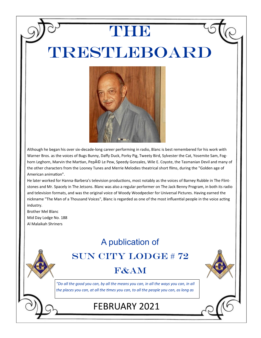 The Trestleboard