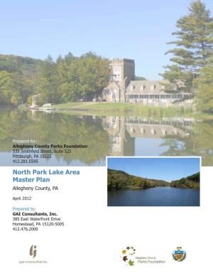 North Park Lake Area Master Plan Allegheny County, PA