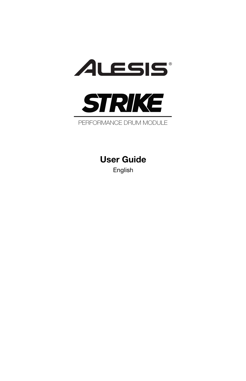 Strike Performance Drum Module User Guide