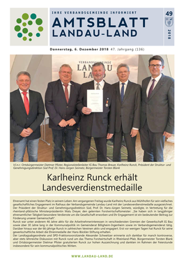 Amtsblatt 2018 Landau-Land