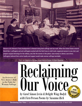 Reclaiming Our Voice Levin G