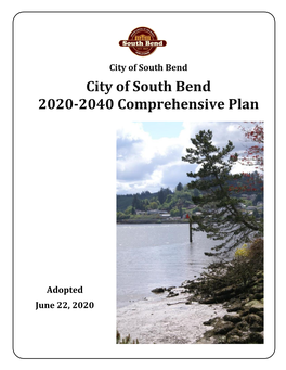 City of South Bend 2020-2040 Comprehensive Plan