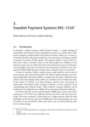 3. Swedish Payment Systems 995–15341