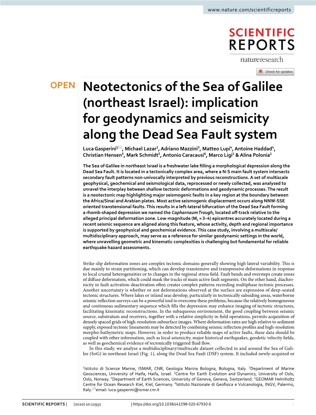 Implication for Geodynamics and Seismicity Along the Dead Sea Fault