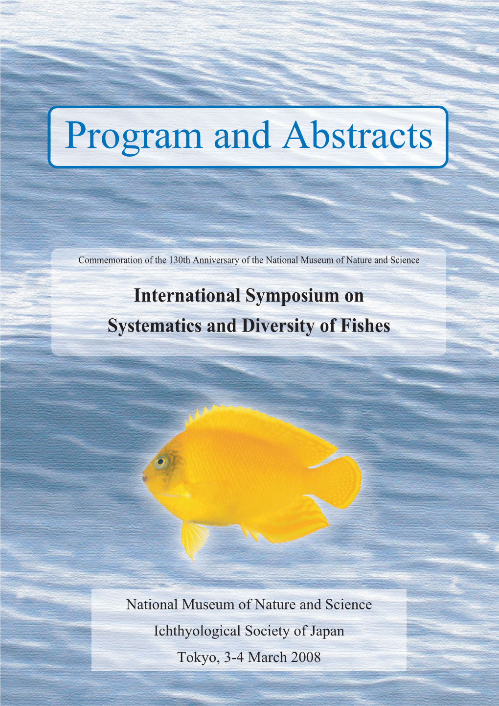 Program and Abstracts