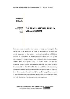 The Translational Turn in Visual Culture