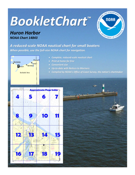 Huron Harbor NOAA Chart 14843