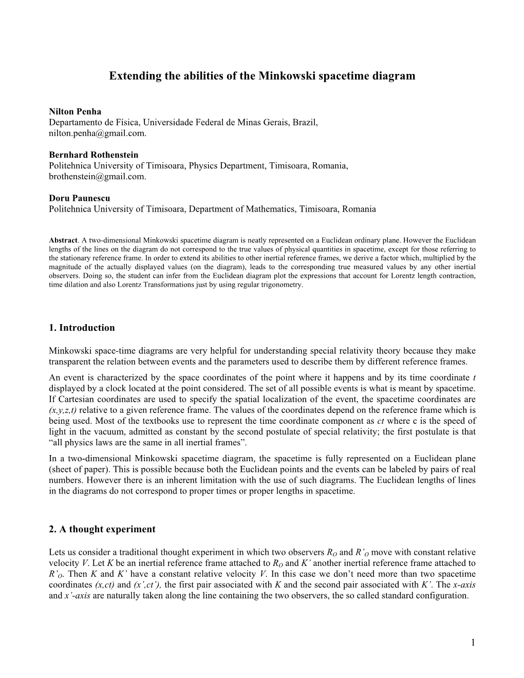 Extending the Abilities of the Minkowski Spacetime Diagram