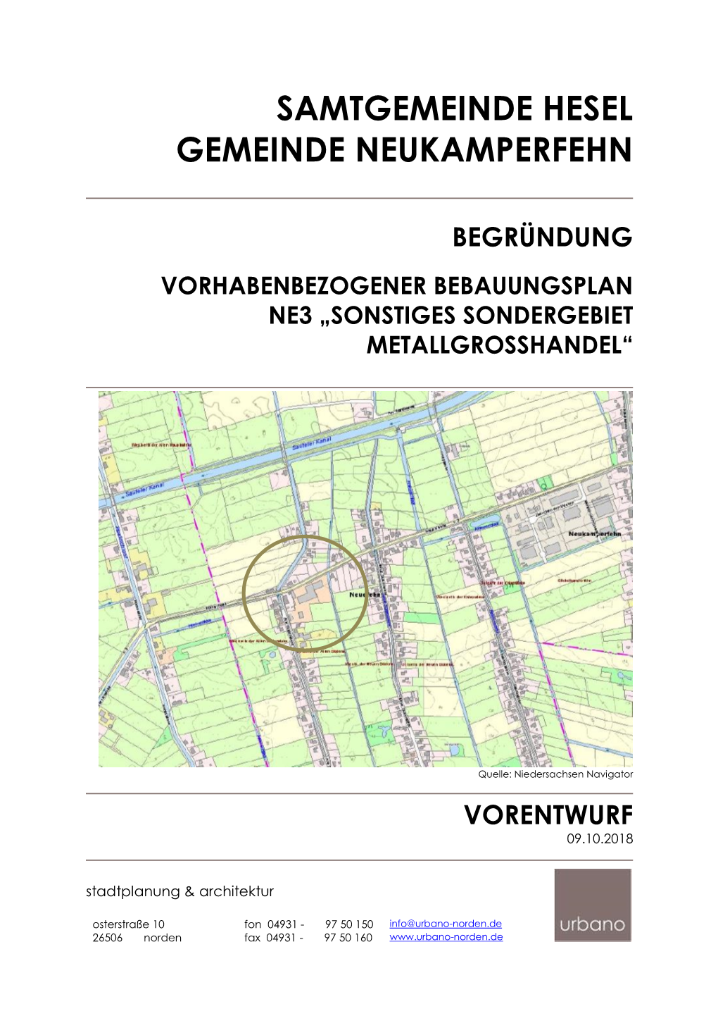 Samtgemeinde Hesel Gemeinde Neukamperfehn