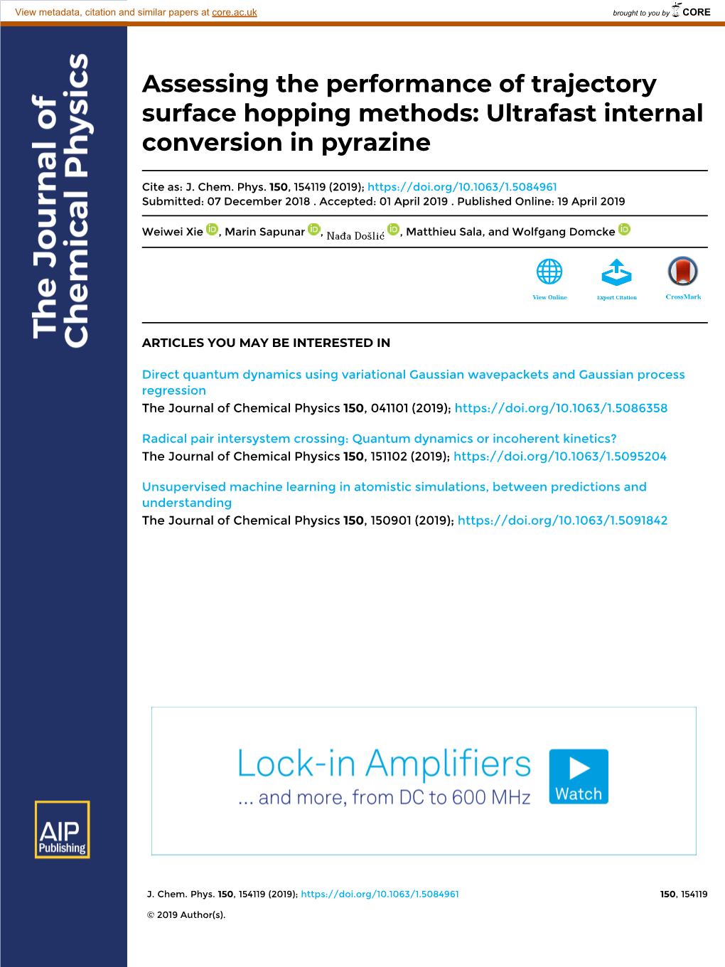 Assessing the Performance of Trajectory Surface Hopping Methods: Ultrafast Internal Conversion in Pyrazine