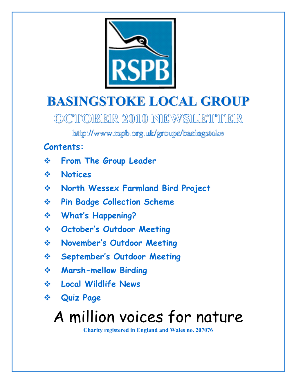 Basingstoke Local Group