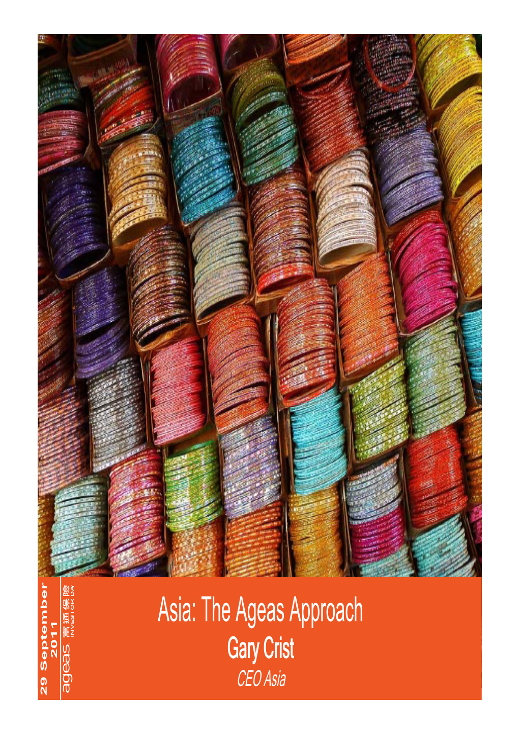 Asia: the Ageas Approach