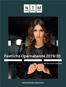 Festliche Opernabende 2019/20