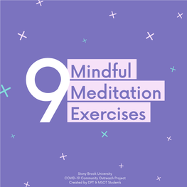 Mindful Meditation 9Exercises