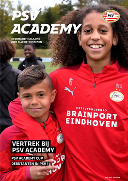 Psv Academy Informatief Magazine Voor Alle Betrokkenen