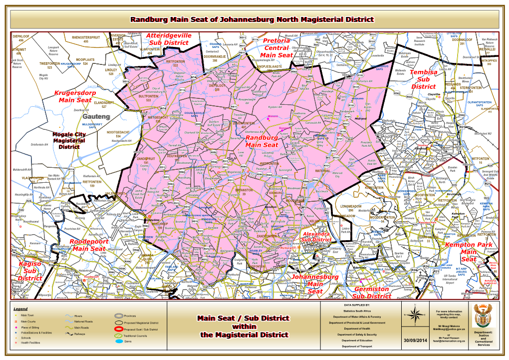 Randburg Main Seat of Johannesburg North Magisterial District