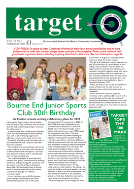 Bourne End Junior Sports Club 50Th Birthday