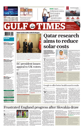 Qatar Research Aims to Reduce Solar Costs
