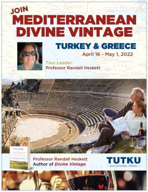Mediterranean Divine Vintage Turkey & Greece