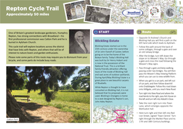 Norfolk Repton Cycle Trail