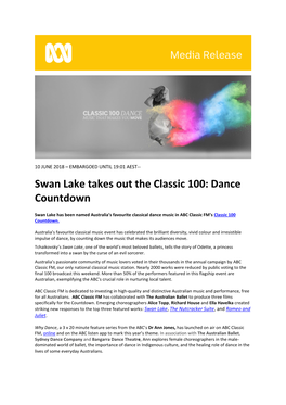 Swan Lake Takes out the Classic 100: Dance Countdown