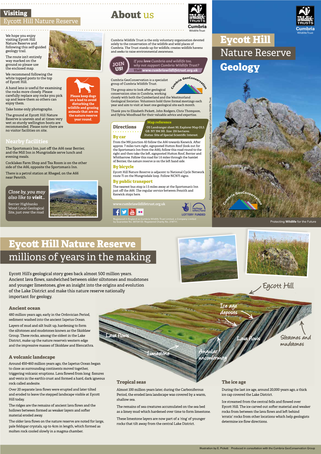 Eycott Hill Nature Reserve Geology Leaflet