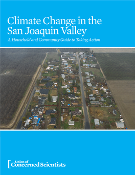 Climate Change in the San Joaquin Valley