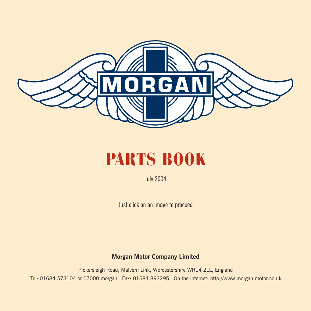 Early Parts Book