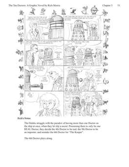 Rich's Notes: the Ten Doctors: a Graphic Novel by Rich Morris 51