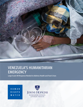 Venezuela's Humanitarian Emergency