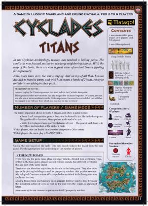 Cyclades: Titans Rulebook