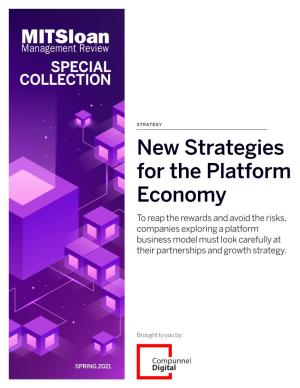 New Strategies for the Platform Economy