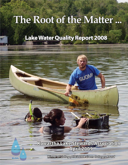 Lake Water Quality Report 2008