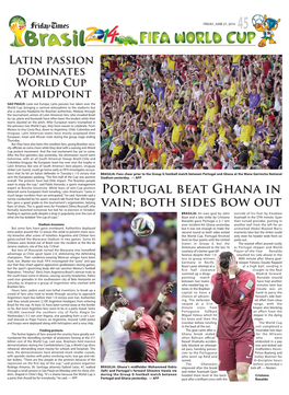 Portugal Beat Ghana in Vain
